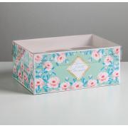 Коробка для капкейка «Для тебя», 23 × 16 × 10 см