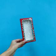 Коробка для шоколада «Письмо от Дедушки Мороза», с окном, 17,3 × 8,8 × 1,5 см