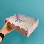 Коробка подарочная с PVC-крышкой «Just for you», 20 × 30 × 8 см