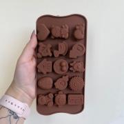 Силиконовая форма для шоколада "Игрушки"