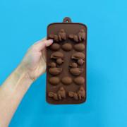 Силиконовая форма для шоколада "Пасха"