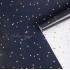 Бумага упаковочная глянцевая двухсторонняя «Новогодние звёздочки», 70 × 100 см/1 шт