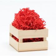 Наполнитель бумажный, красный-коралловый,100 г