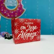 Упаковка для кондитерских изделий «Подарок от Деда Мороза», 20 × 17 × 6 см