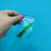 Твист-лента (завязки) для пакетиков зеленая, 8 см 10 шт