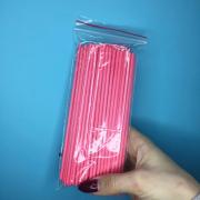 Палочки бумажные для Cake pops (красные, 15 см, 100 шт)