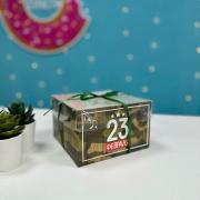 Коробка на 4 капкейка «23 Февраля», 16 × 16 × 10 см