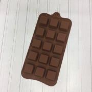 Форма для льда и шоколада 15 ячеек 21,5x10x1,5 см "Шоколадные конфеты"
